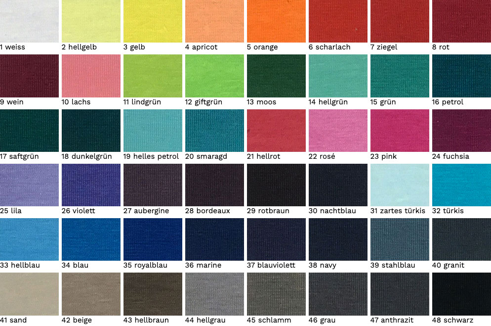 Farbkarte